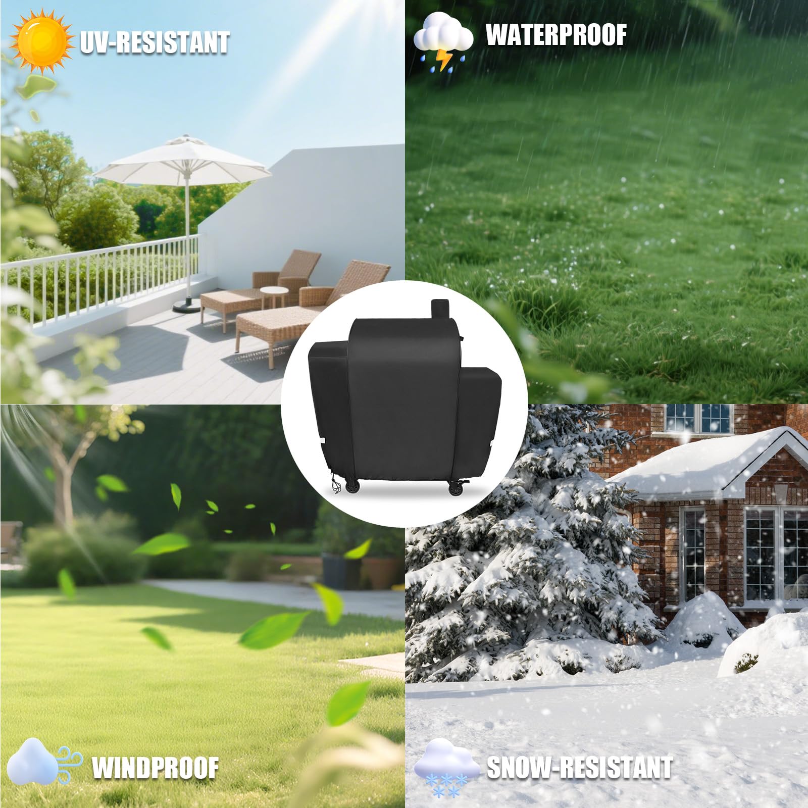 QuliMetal PB1000PL air vent reduces moisture buildup