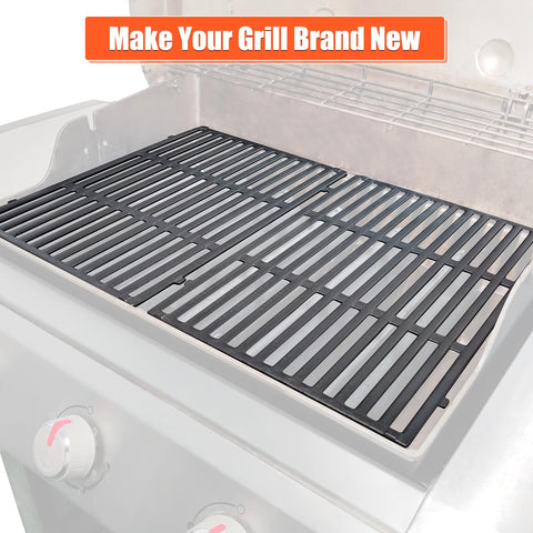 Heavy-duty QuliMetal cast iron resists warping for lasting grilling performance