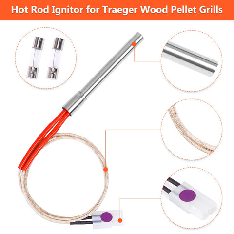 QuliMetal ignitor with two fuses included for easy replacement