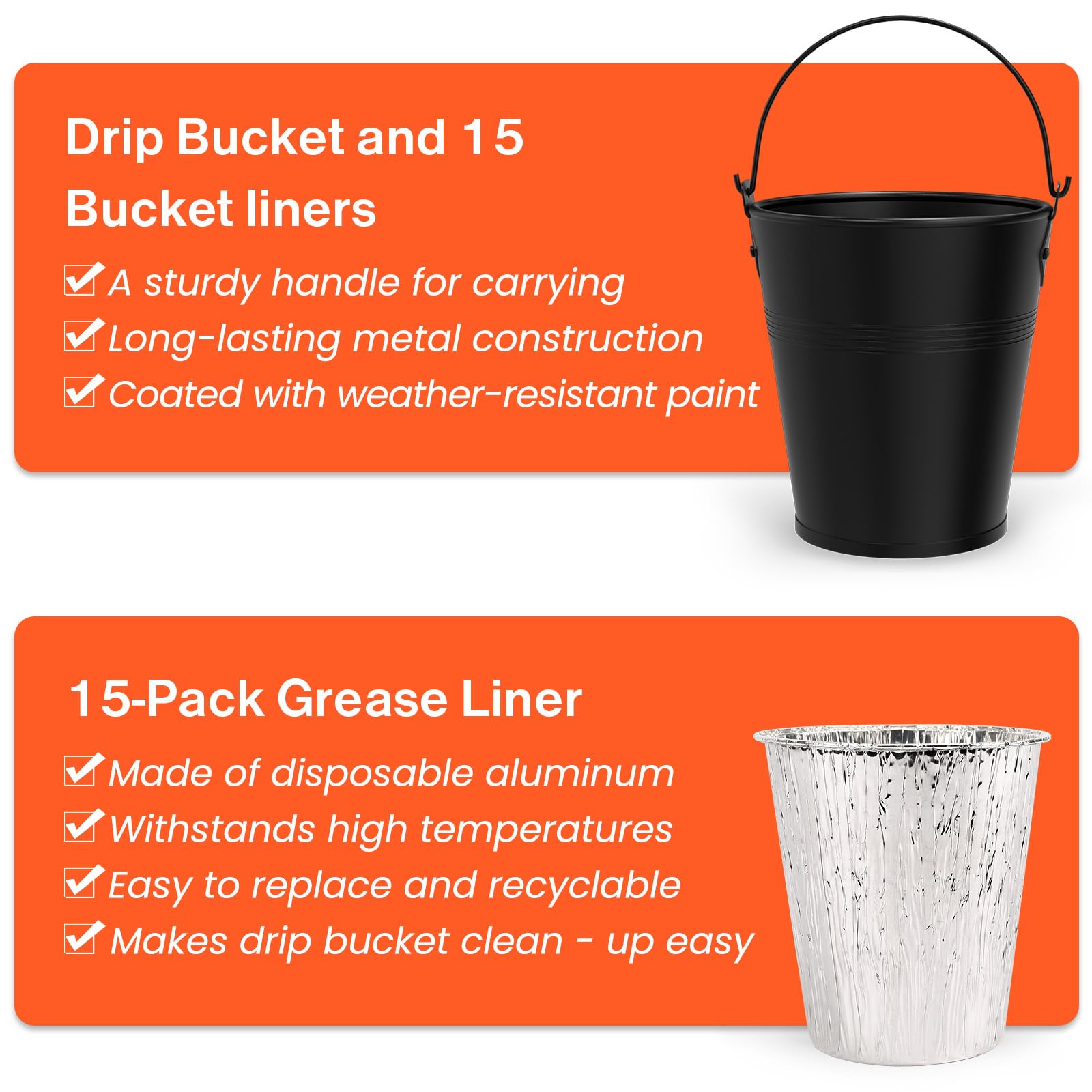 QuliMetal liners resist heat up to 500°F for reliable liner performance.