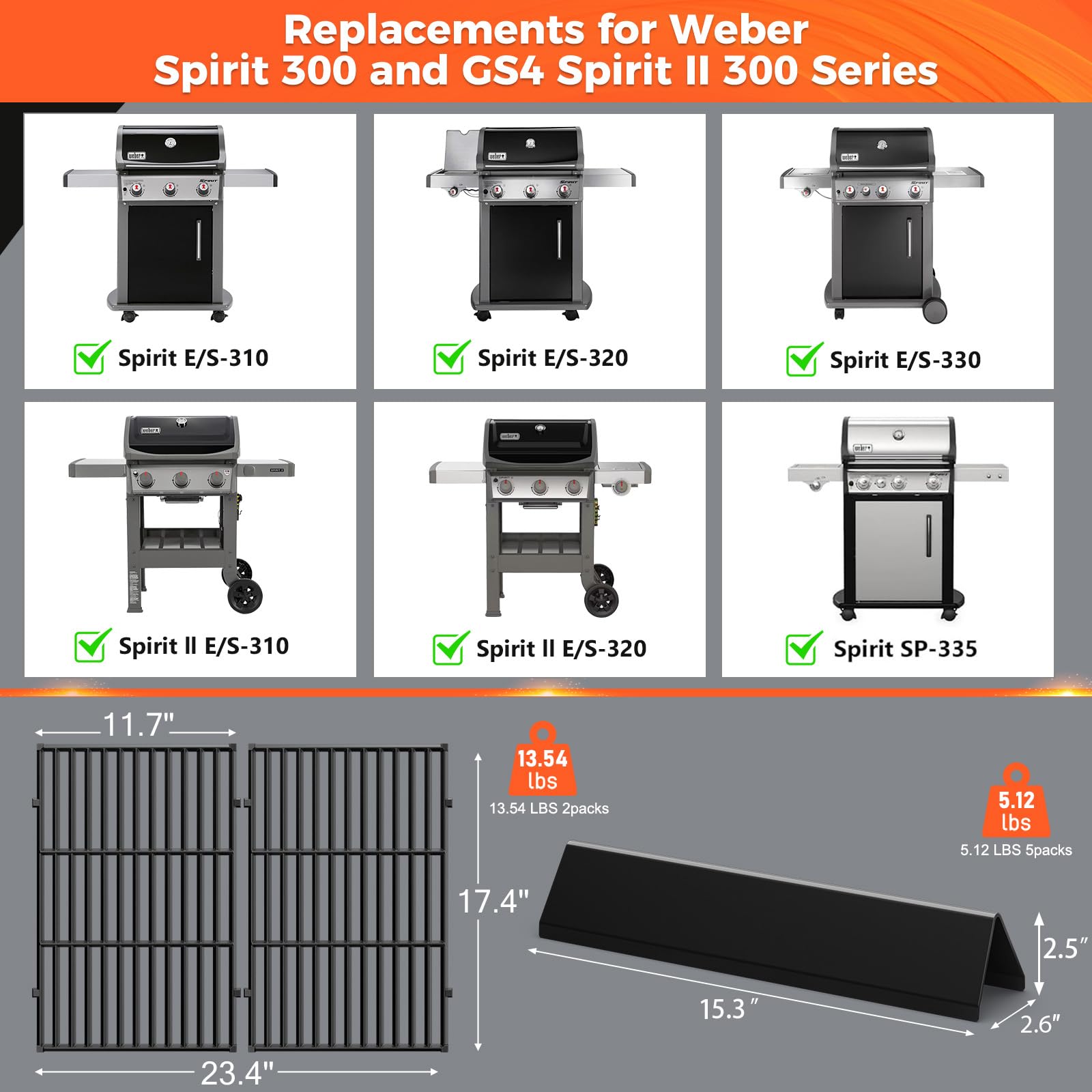 QuliMetal Spirit E310 flavorizer bars ensuring even heat and flavor