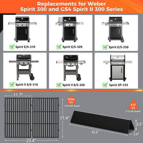 QuliMetal Spirit E310 flavorizer bars ensuring even heat and flavor