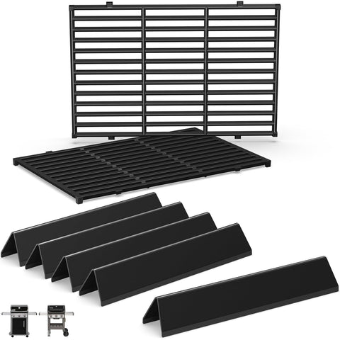 QuliMetal Spirit E310 grill grate in porcelain enamel for even searing