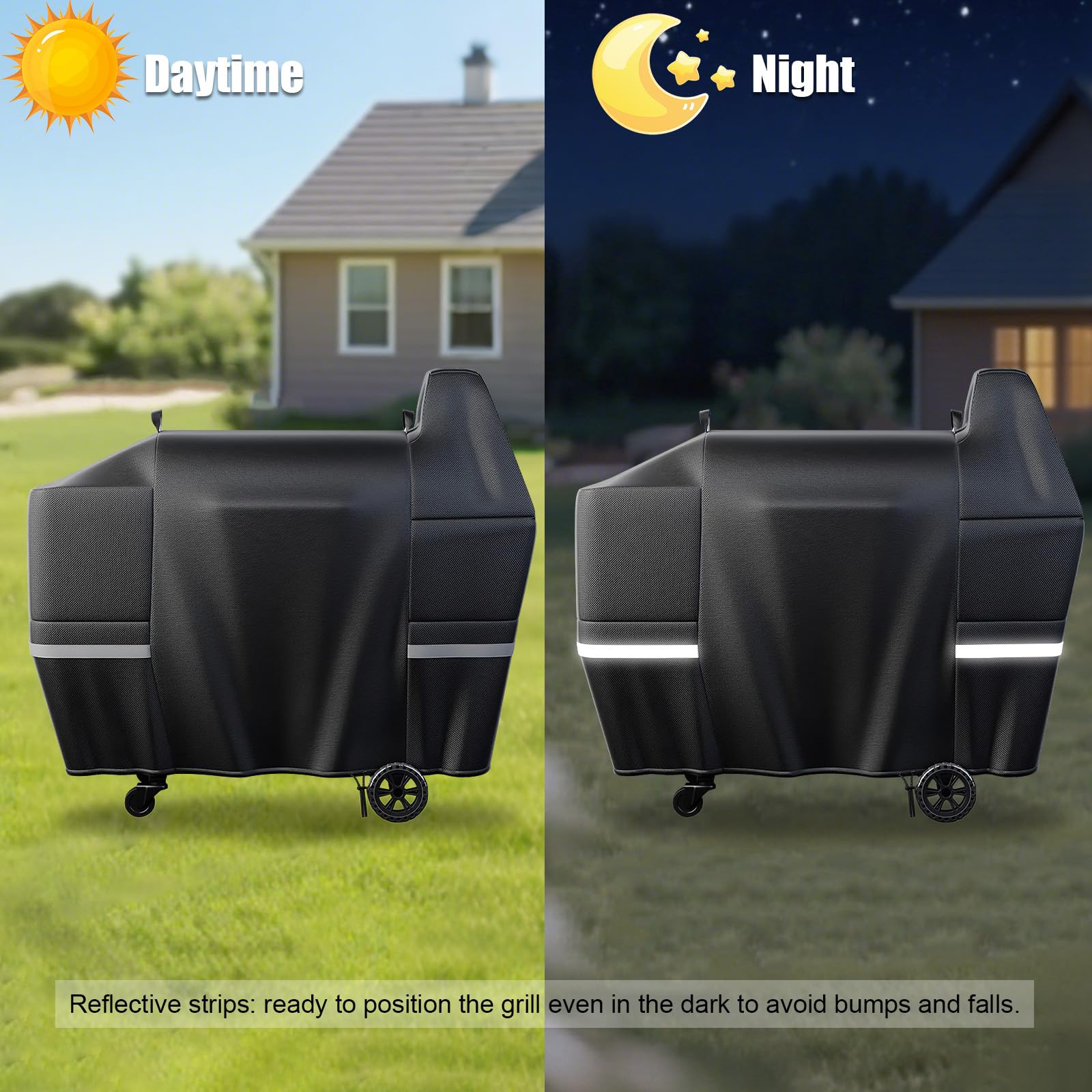 QuliMetal ventilation ports reduce moisture for longer grill life