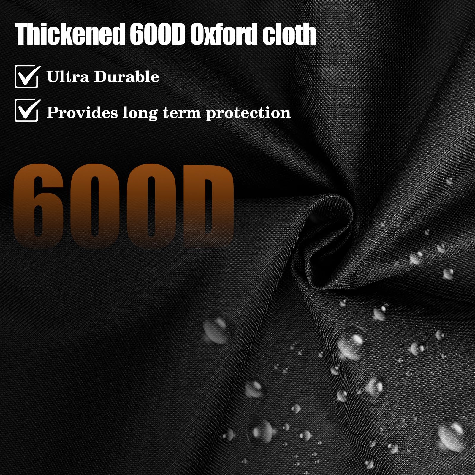QuliMetal quick zipper closure allows fast on/off during maintenance.