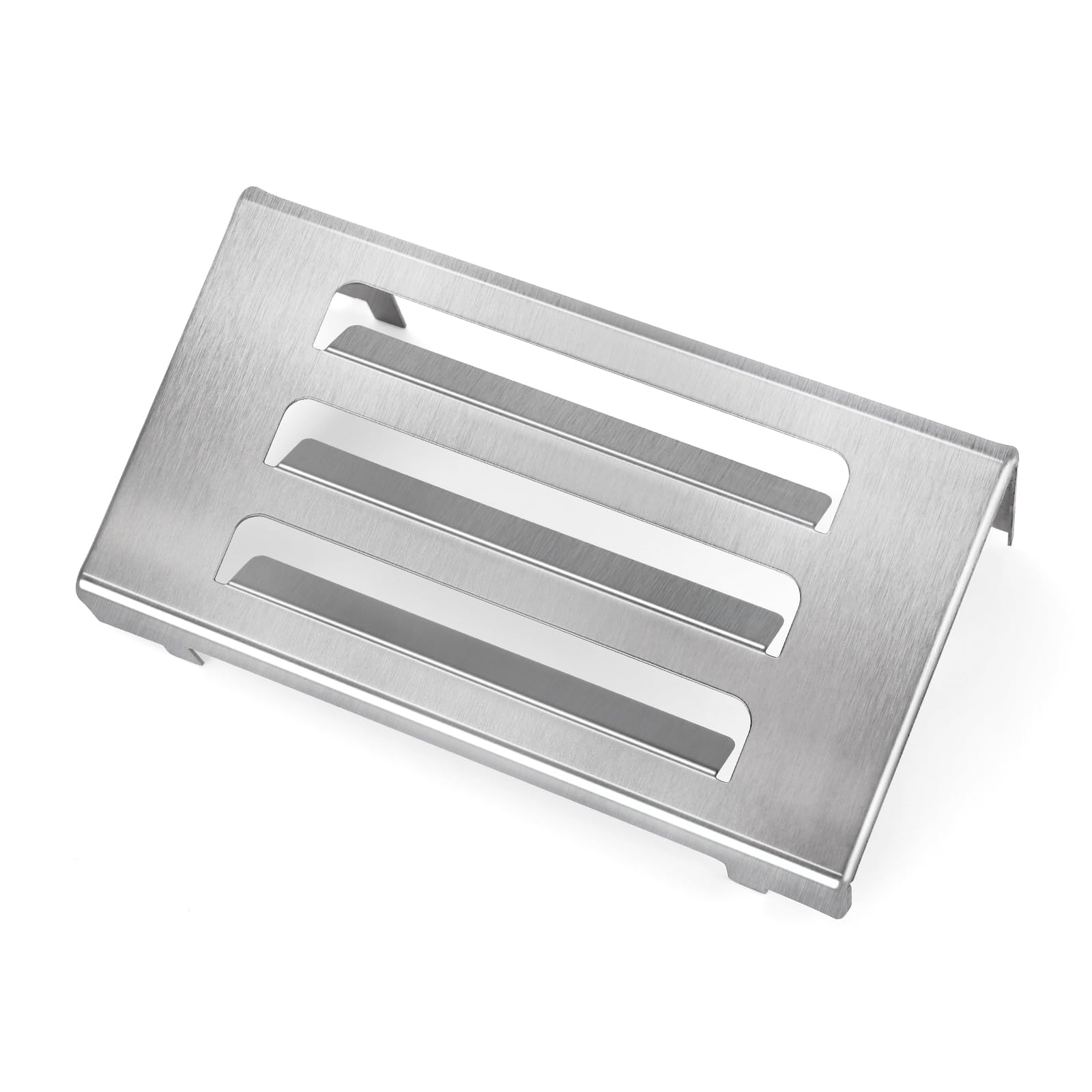 QuliMetal 67060 heat deflector front view for Spirit II 200/300—directs drips away from burners