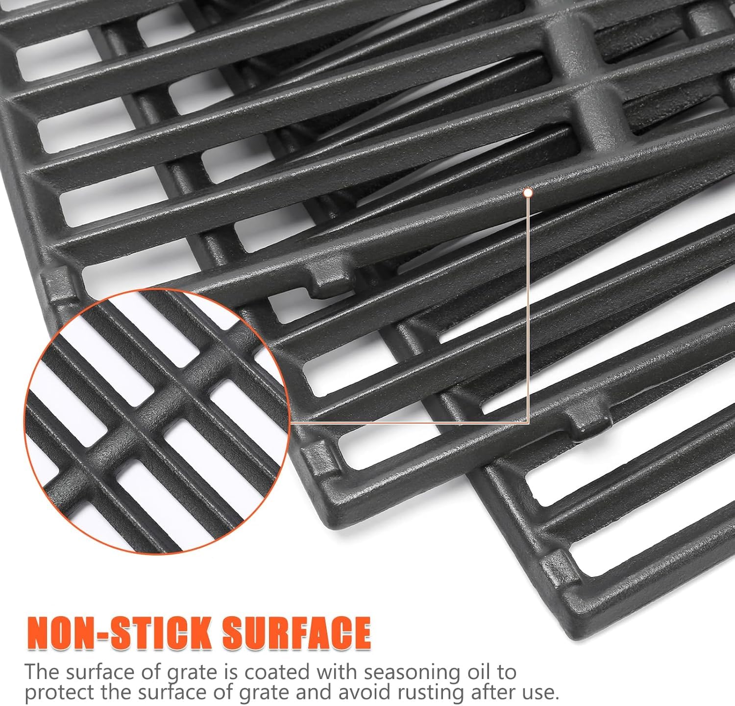 QuliMetal replacement kit includes three flavorizer bars and two grates.