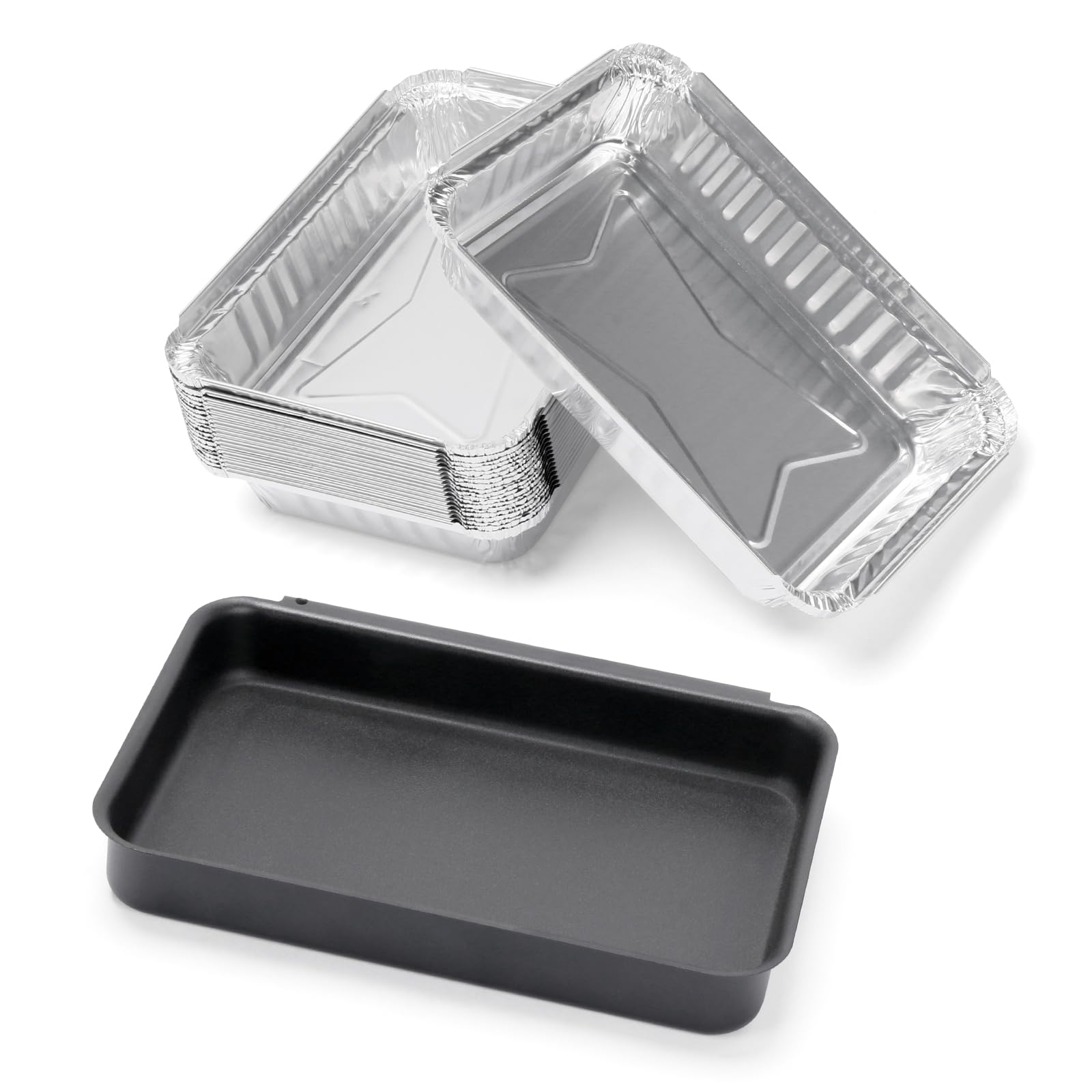 QuliMetal 93305 catch pan for Weber grills showing grease management solution