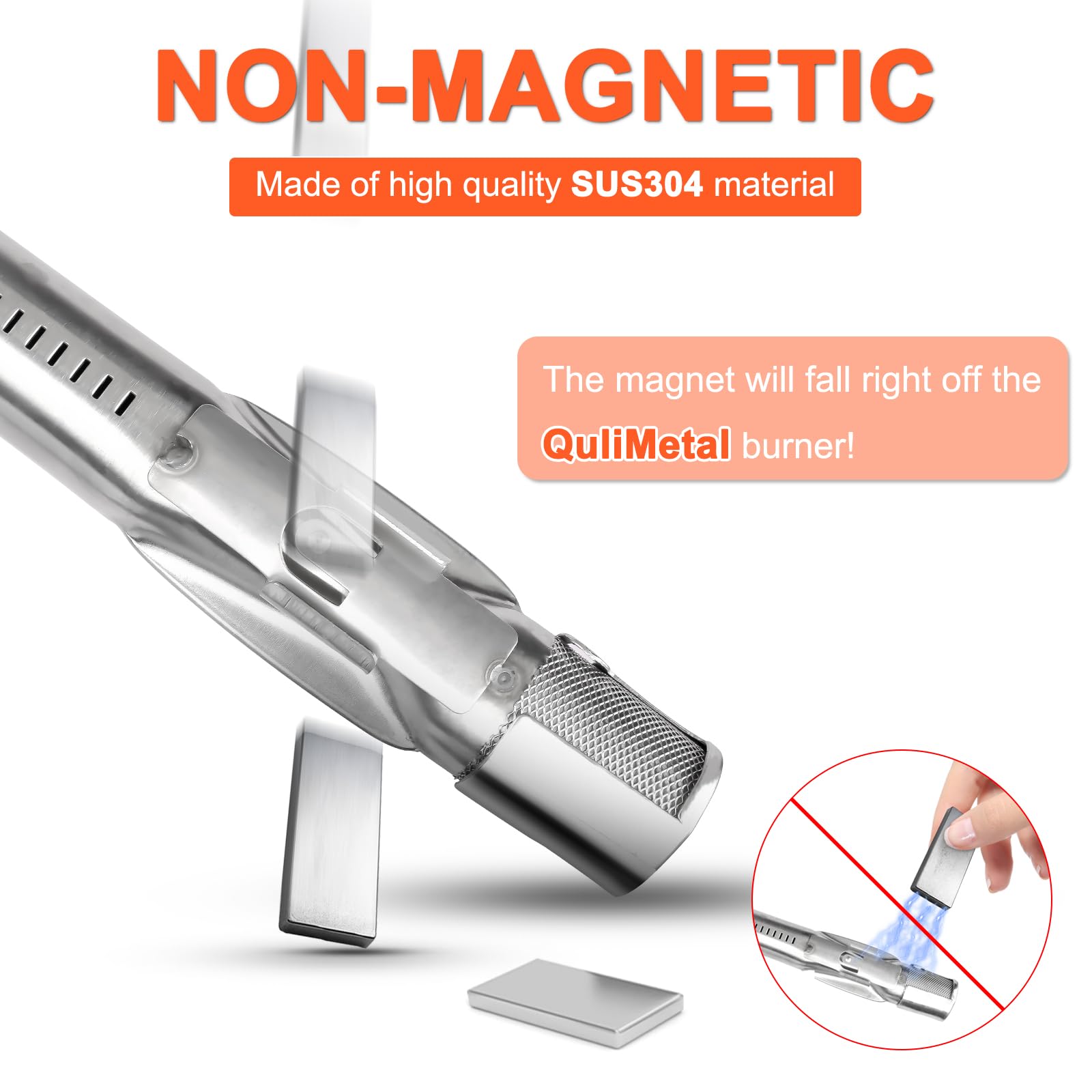 QuliMetal compatible with Weber Genesis 300-series (2011–2016) for broad compatibility.