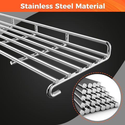 QuliMetal durable stainless steel construction resists corrosion for long-lasting grill parts.