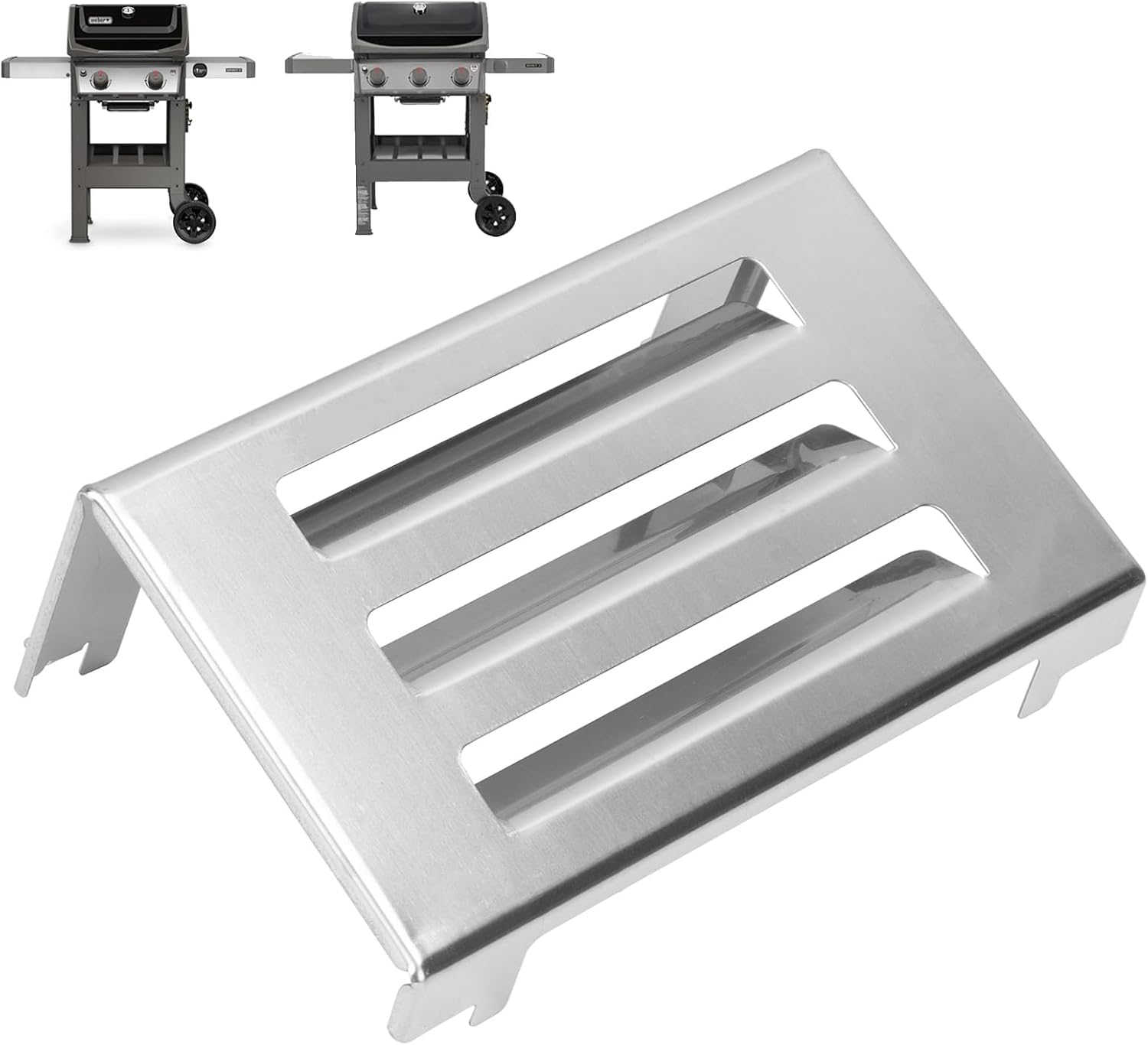 QuliMetal easy-clean finish—keeps grill looking new after use