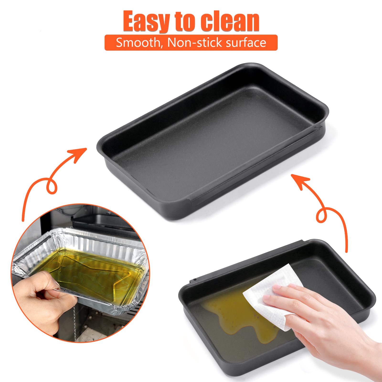 QuliMetal easy-clean liners simplify disposal after barbecuing