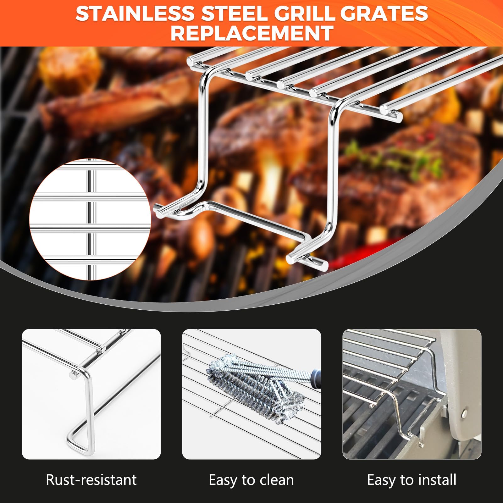 QuliMetal extends cooking space for simultaneous grilling.