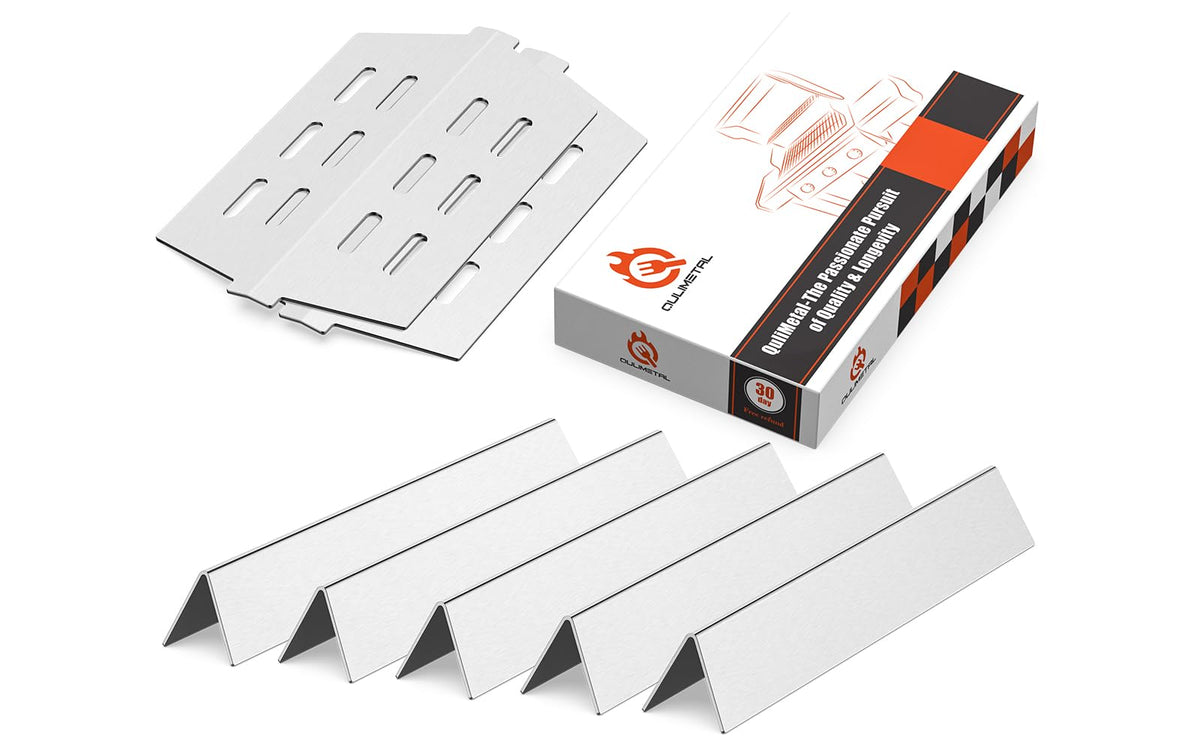 QuliMetal Genesis 300 flavorizer bars close-up for even heat distribution