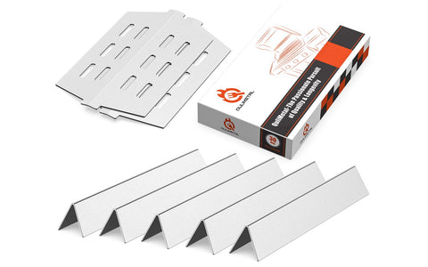 QuliMetal Genesis 300 flavorizer bars close-up for even heat distribution