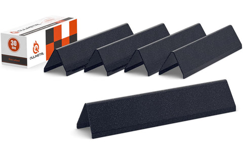 QuliMetal Weber Spirit 310 flavorizer bars front view for improved durability and even heating.