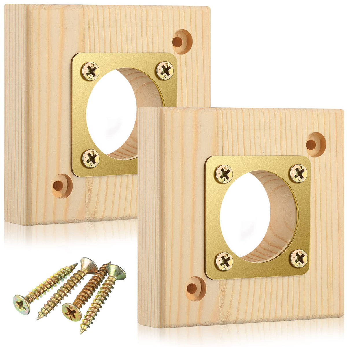 Qunclay predator guard for bluebird house with metal-wood build protects nesting birds.