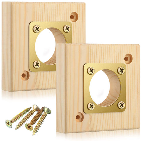 Qunclay predator guard for bluebird house with metal-wood build protects nesting birds.