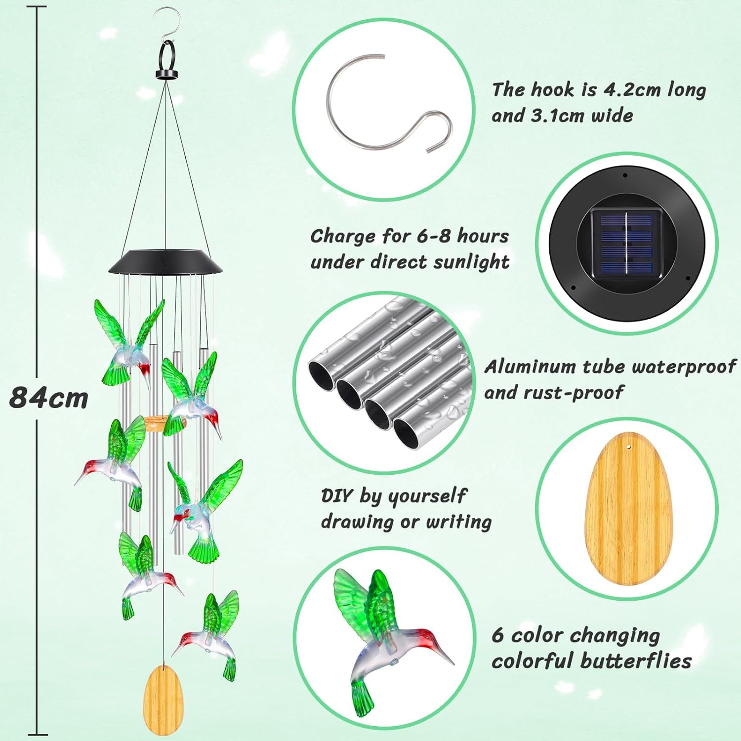 QUNPON chime gift idea for birthdays and anniversaries.