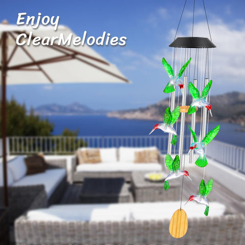 QUNPON wind chime makes a thoughtful mom or woman gift.
