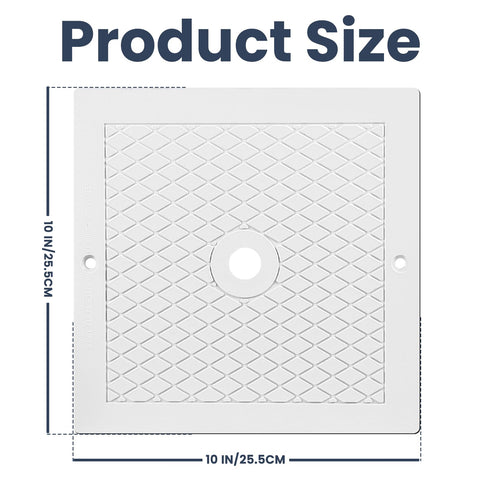 Quorvix skimmer cover compatible with Hayward SPX1082E, simple pool upgrade