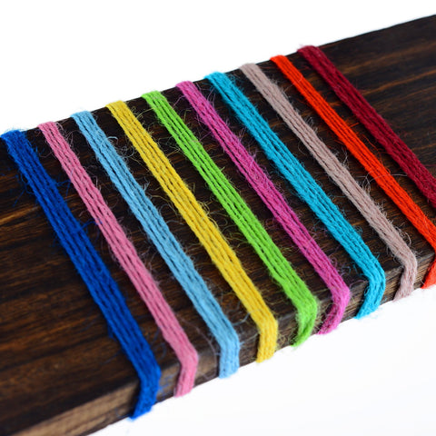 Quotidian twine in bright colors for banner making and DIY décor