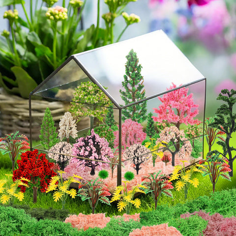 QUOZUO diorama-trees-forest-scene helps recreate natural textures in models