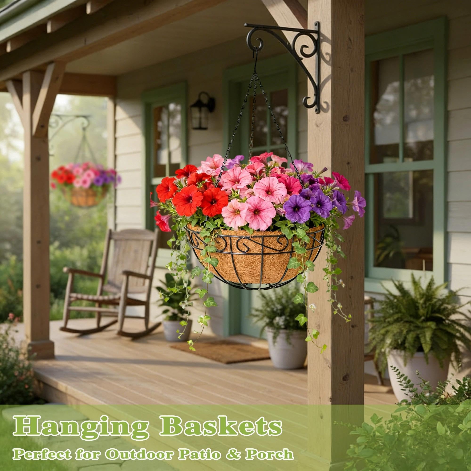 Qusuxi rustic style complements garden and porch spaces beautifully