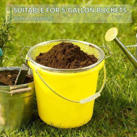 QUTIING compost, gravel, sawdust sifter suited for DIY projects