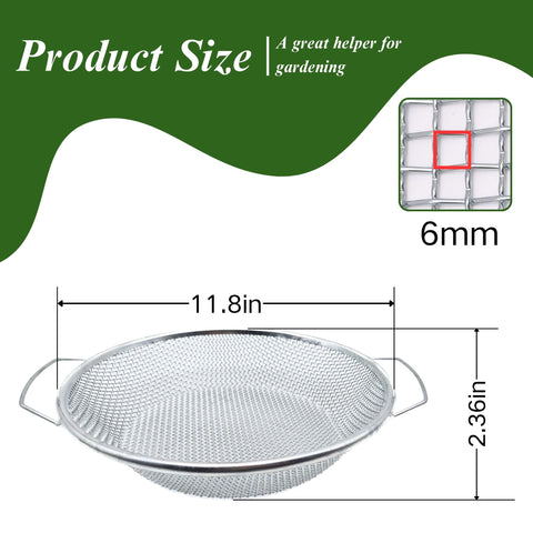 QUTIING galvanized sieve mesh 6mm shows durable construction for outdoor tasks