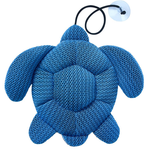 Quttisay hot tub turtle scum absorber floating on water, keeps oils in check.