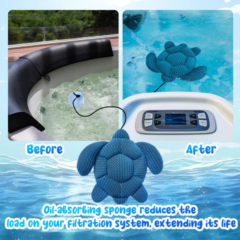 Quttisay 2-pack hot tub cleaner provides ongoing maintenance and value.