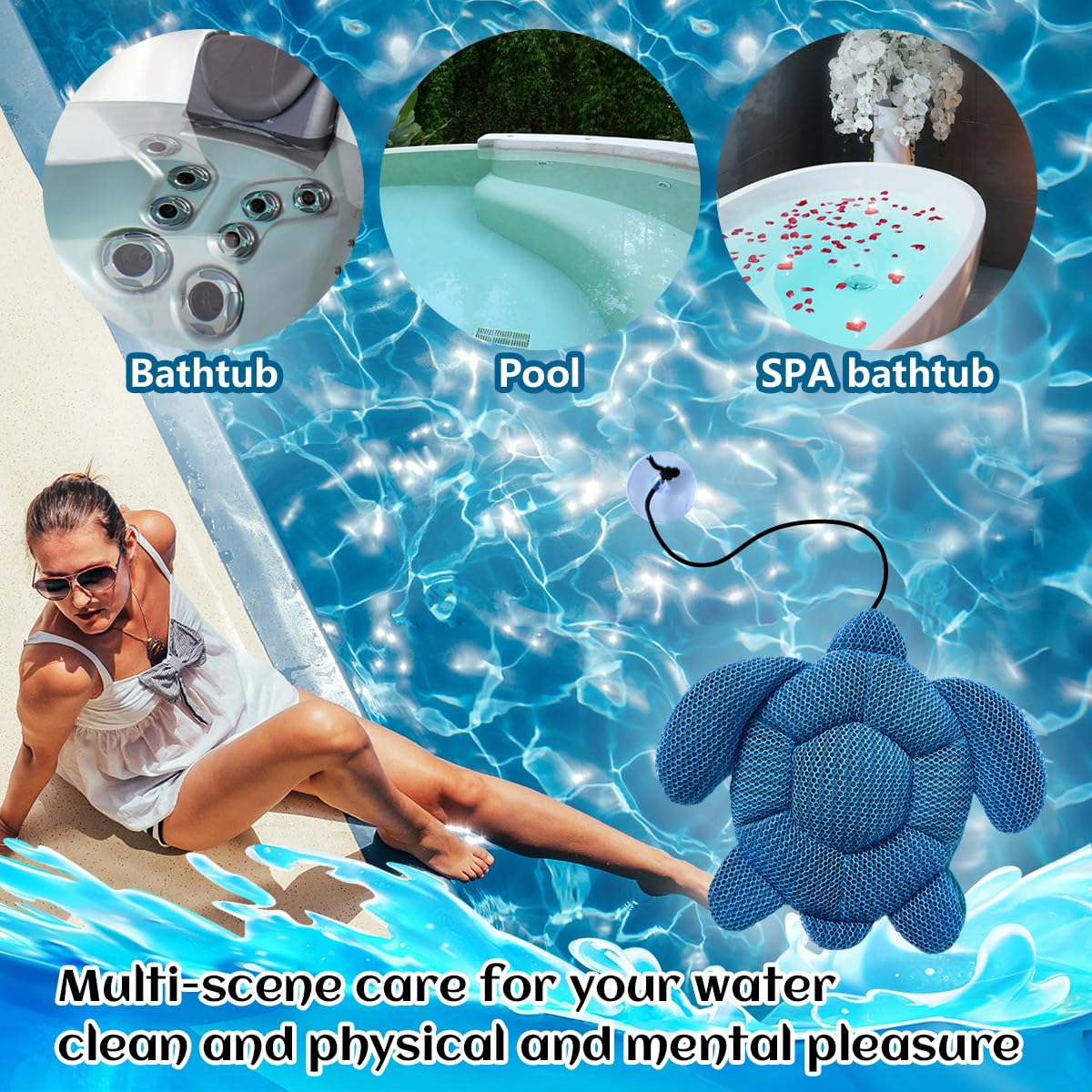 Quttisay scum absorber uses 3D air grid to maximize water contact and oil uptake.