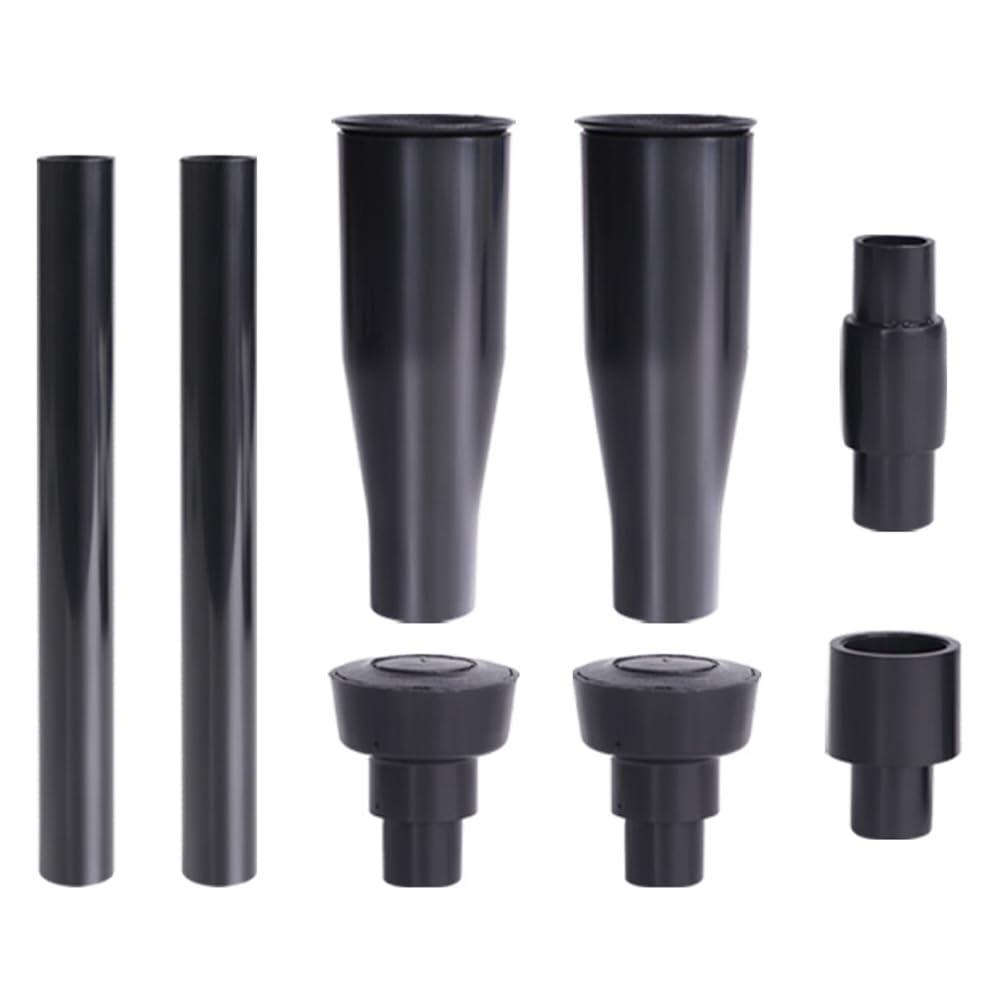 Quweiz 8 Pcs fountain nozzle kit, versatile spray patterns for garden ponds.