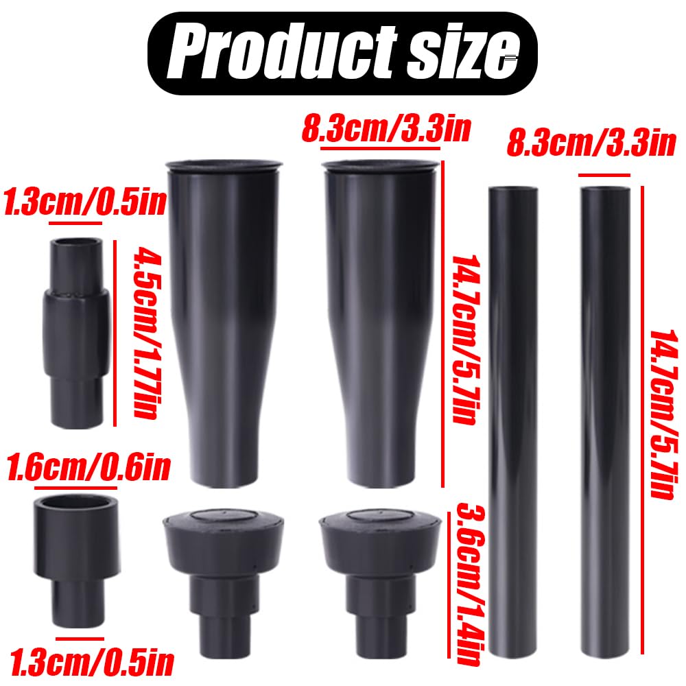 Quweiz fountain nozzle heads set with four interchangeable options for customization.