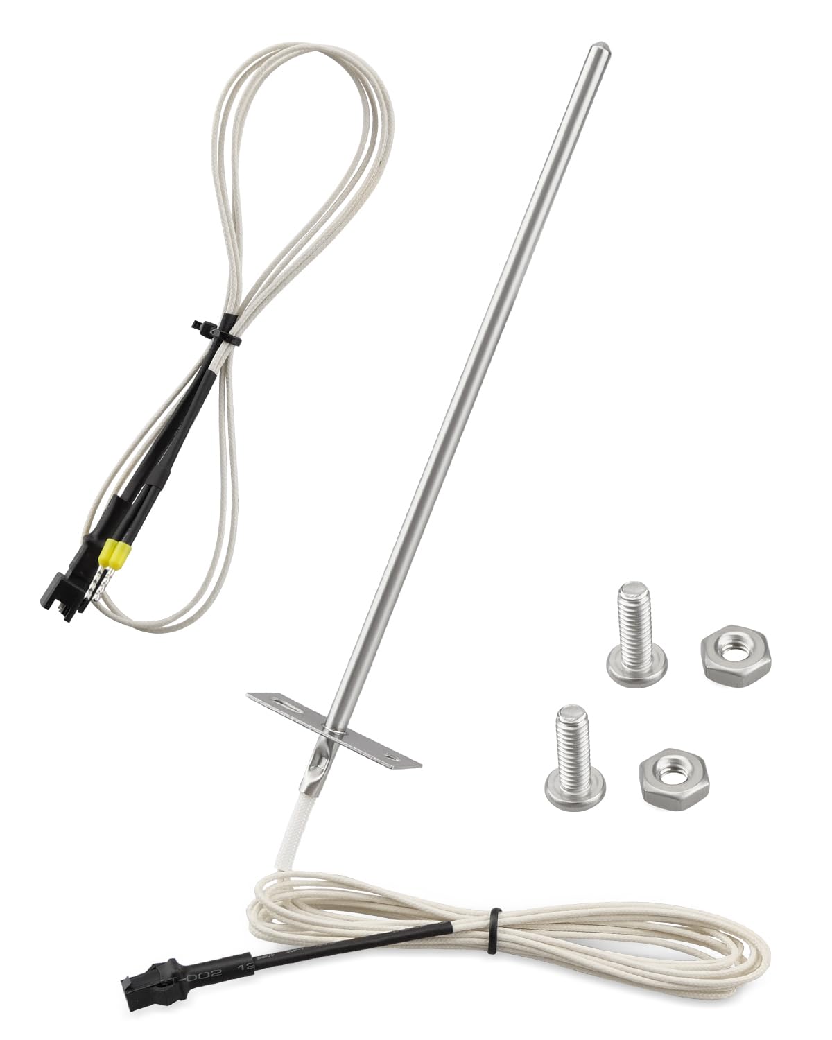 Quwfesudy pellet grill RTD probe for ZG-RTD-2 delivers precise meat temperature readings.