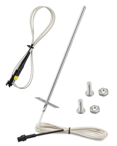 Quwfesudy pellet grill RTD probe for ZG-RTD-2 delivers precise meat temperature readings.