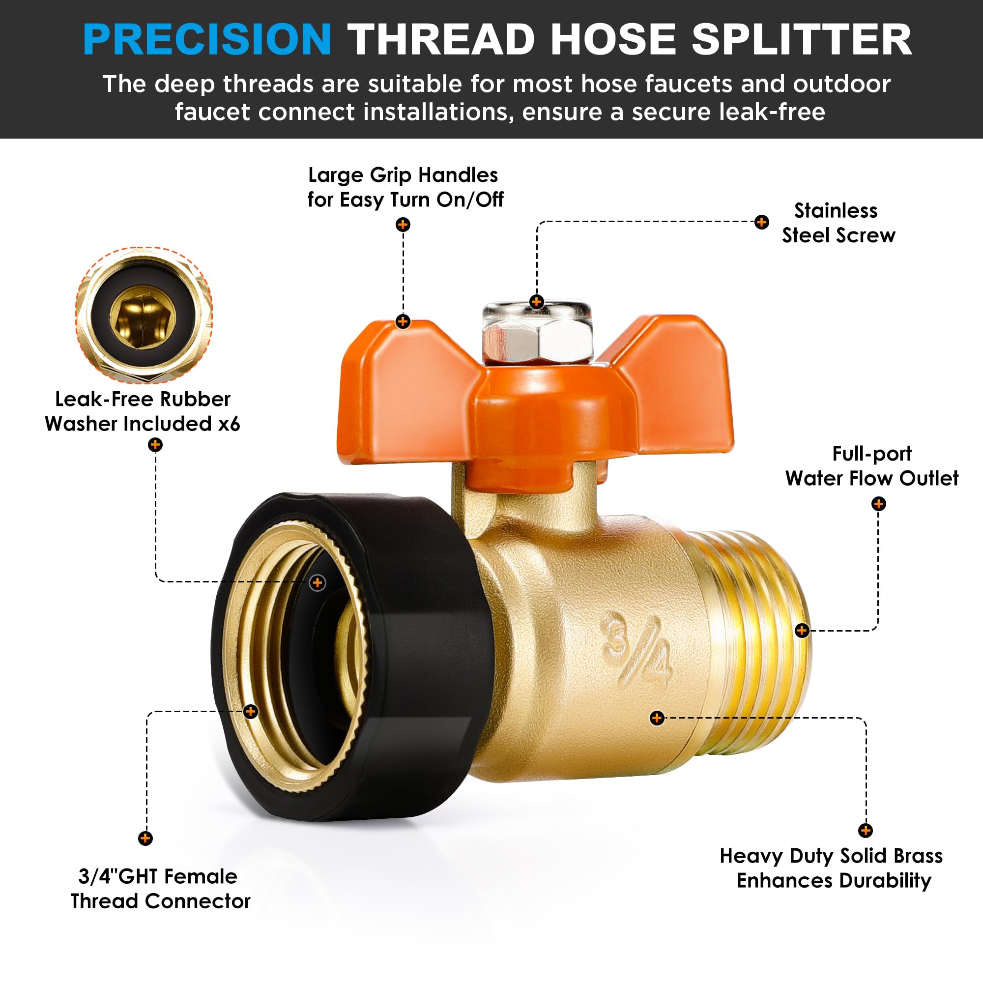 Qvamodo brass valve offers rugged durability for outdoor use