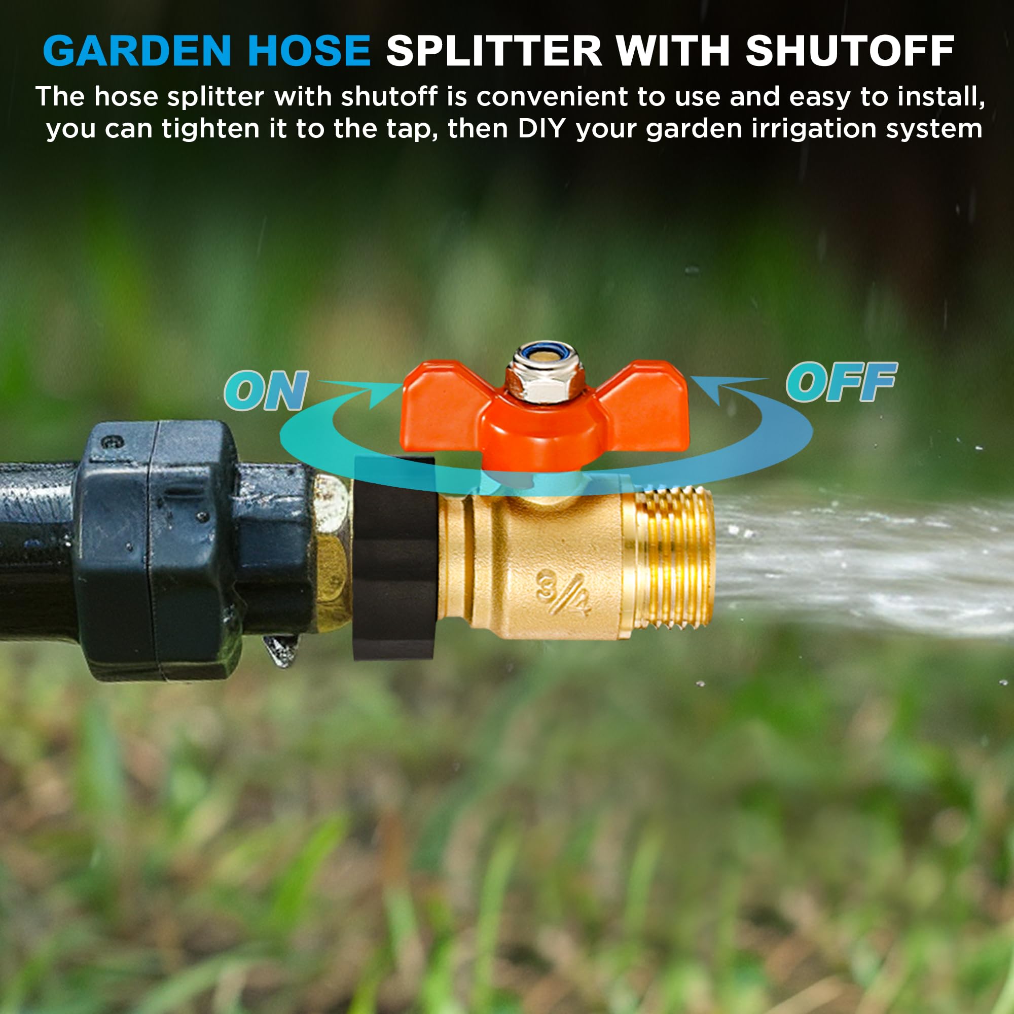 Qvamodo quarter-turn lever control enables precise shutoff