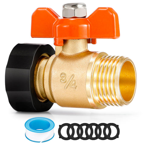 Qvamodo rustproof brass valve built to withstand harsh weather