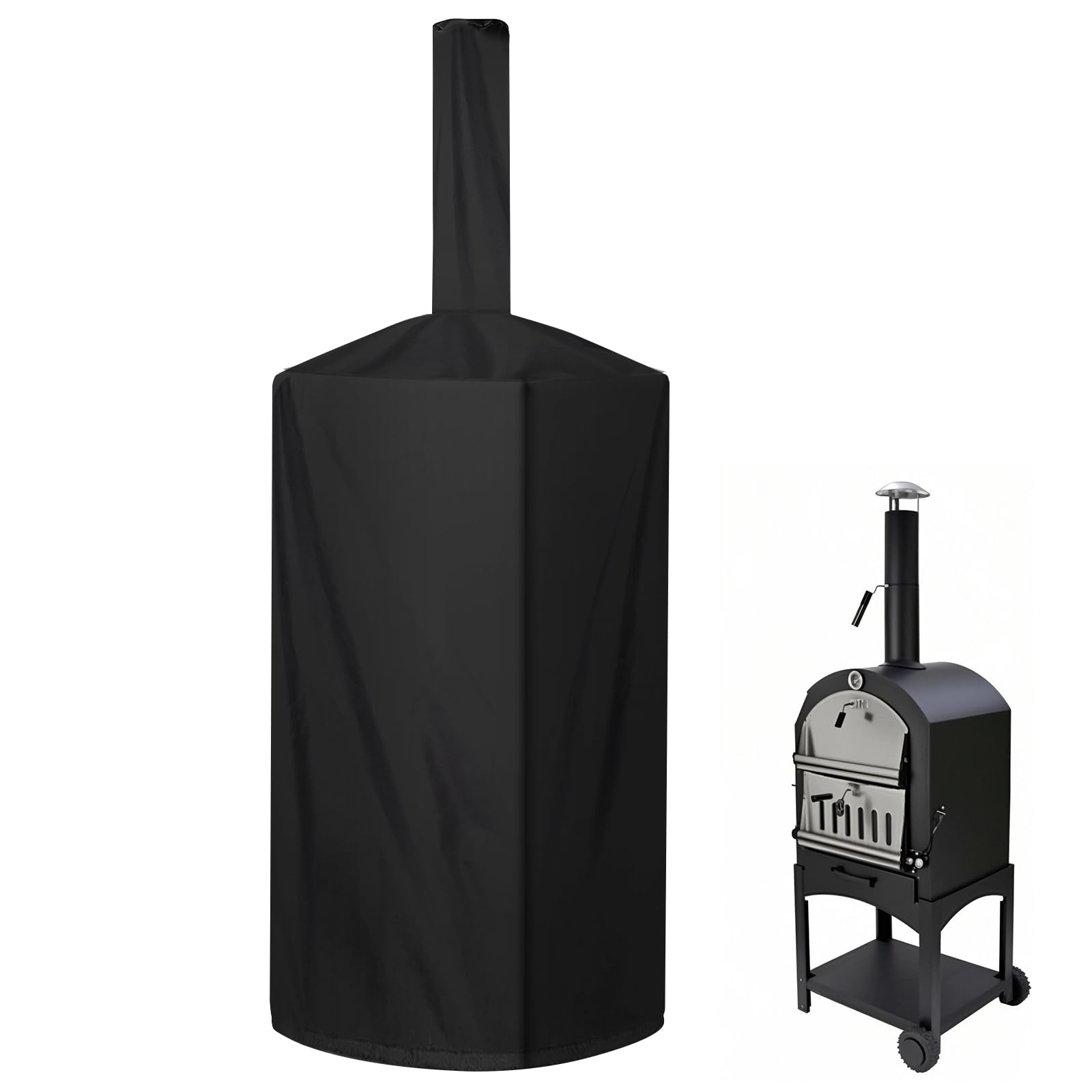 QVEEQ pizza oven cover precise-fit protects your oven from dust.