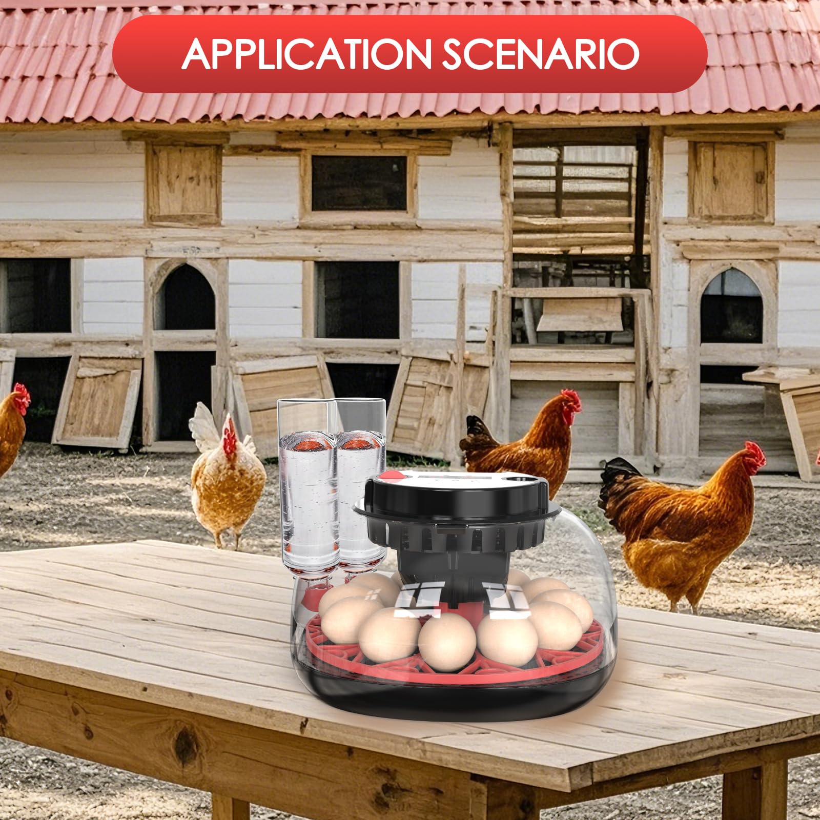 QVKHPCL incubator safety lid and insulation features