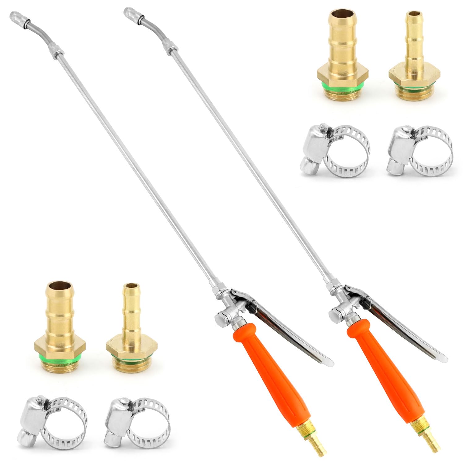 QWORK 2Pcs metal sprayer wand 29 inch for durable replacement
