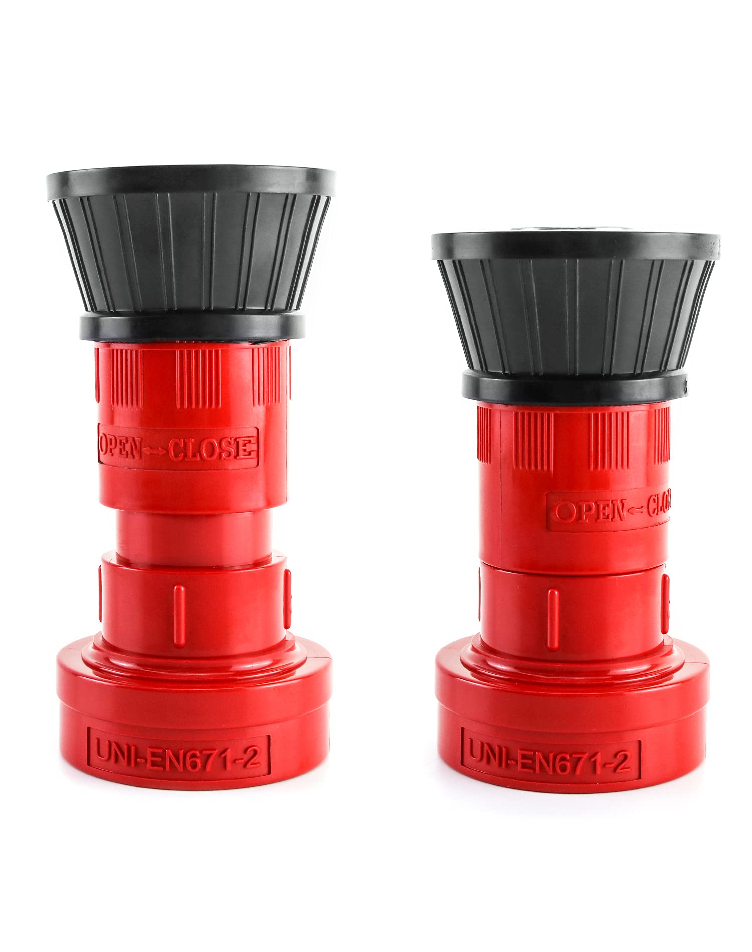 QWORK brass stem and polycarbonate shell close-up highlighting corrosion resistance.