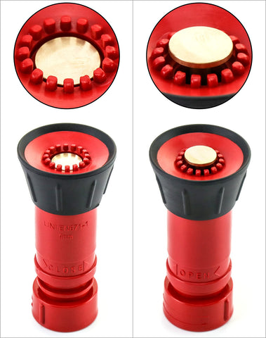 QWORK brass stem and polycarbonate shell resist corrosion for long-term use.