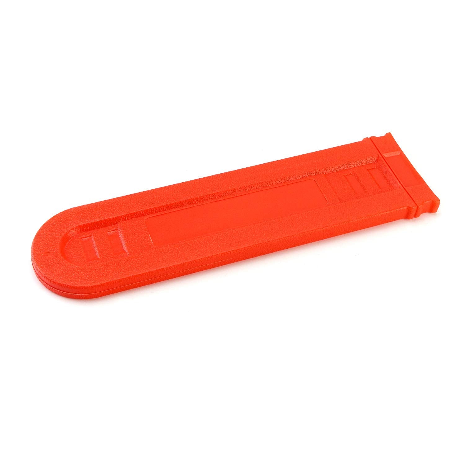 QWORK chain cover on the bar protects the chain during use and transport.