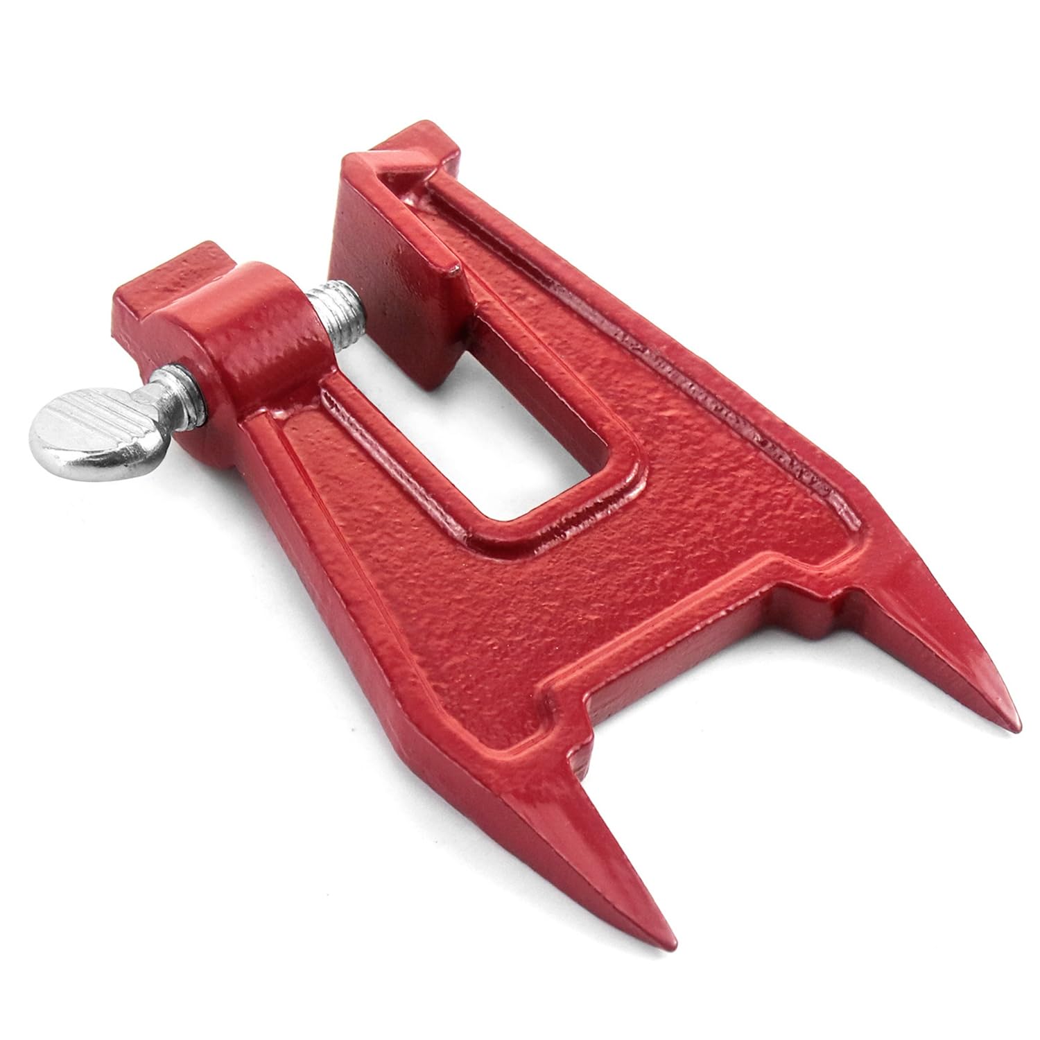 QWORK Chainsaw Stump Vise easy-thumb-screw operation saves time