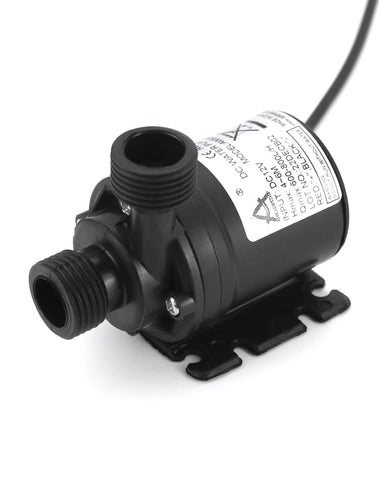 QWORK compact pump installation demonstrates flexible placement in tight spaces.