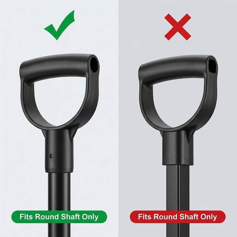 QWORK D grip handle pack of four for multiple tools and quick swaps.