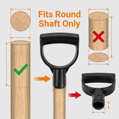 QWORK D-shaped grip replacement package content shows grip-only packaging.